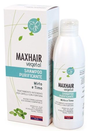 Vital Factors Maxhair Vegetal Shampoo Purificante 200ml