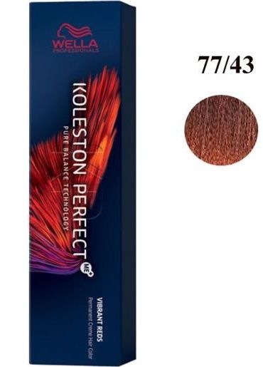 Wella Koleston Perfect Vibrant Reds 77/43