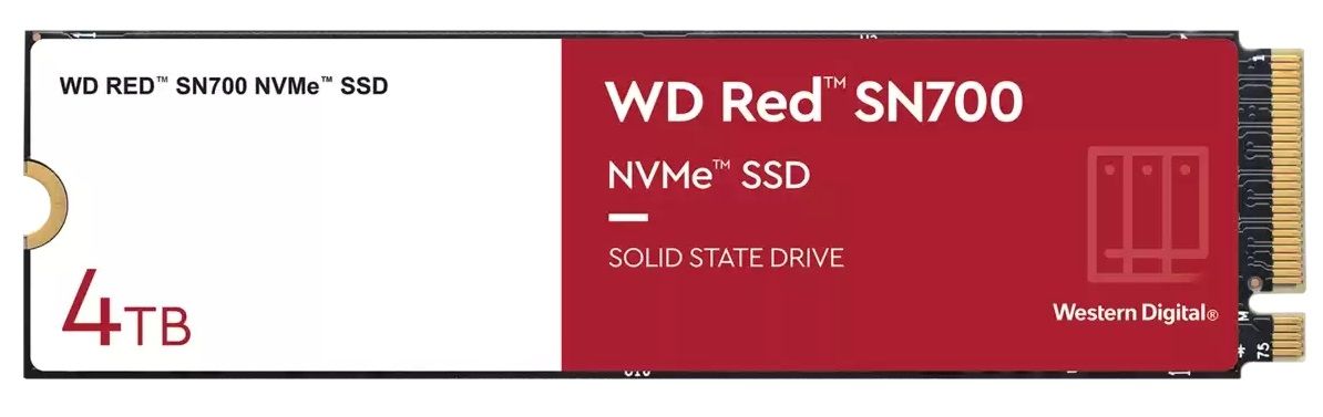 Western Digital Red SN700 SSD M.2 4 TB