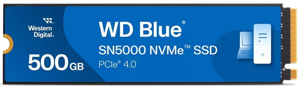 Western Digital SSD Blue SN5000 NVMe 500 GB