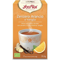 Yogi Tea Zenzero Arancia e Vaniglia Infuso 17 bustine