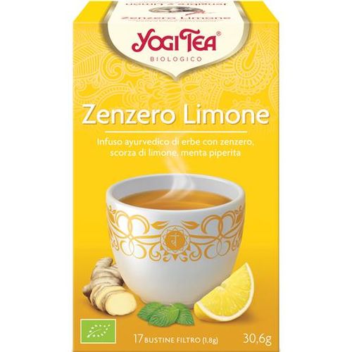Yogi Tea Zenzero Limone Infuso 17 bustine