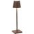 Zafferano Poldina Pro Micro lampada da tavolo Corten