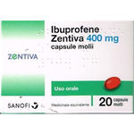 Zentiva Ibuprofene 400mg 20 capsule molli