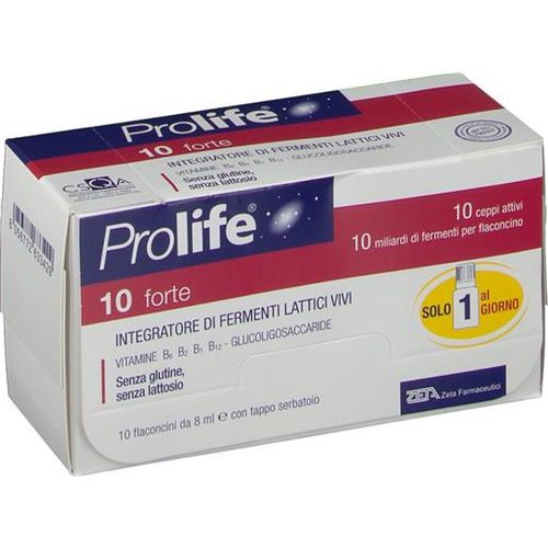 Zeta Farmaceutici Prolife 10 Forte Flaconcini 10 flaconcini