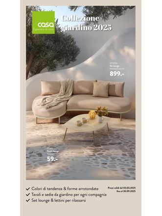 Collezione giardino 2025
