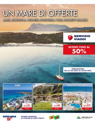 Un mare di offerte