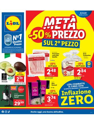 Metà prezzo