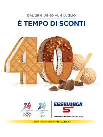 E' tempo di sconti