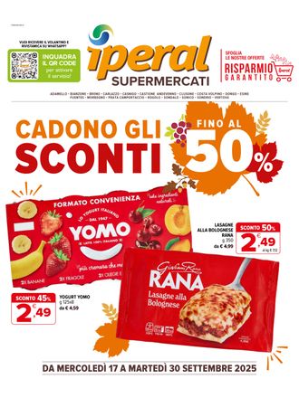 Cadono gli sconti fino al 50%