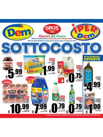 Sottocosto