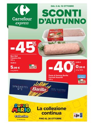 Sconti d'autunno