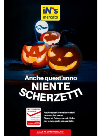 Anche quest'anno niente scherzetti