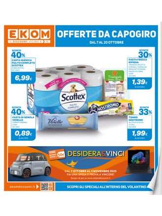 Offerte da capogiro