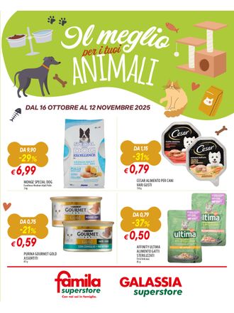 Il meglio per i tuoi animali