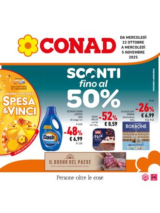 Sconti fino al 50%